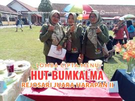 Tim Rejosari sabet juara harapan 2, ajang lomba cipta menu HUT Bumkalma